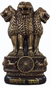 Bronze Fiber Ashoka Stambh Statue