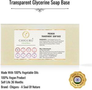 Transparent Glycerin Soap Base