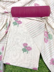 MUGA COTTON SUIT PICHWAY PINK