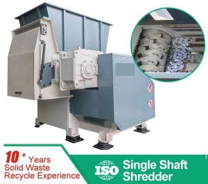 Single Shaft Shredder Machine