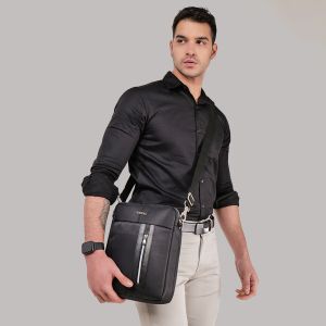 Nylon Messenger Bag