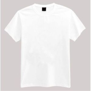 Pure Cotton Round Neck Plain TShirts