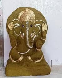 cow dung ganesh