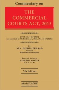 COMMERCIAL COURTS ACT