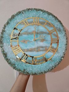 Handmade Resin Clock