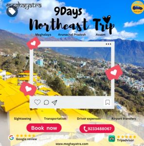 Northeast India tour package