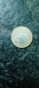 ten rupees coin