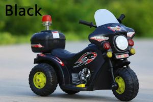 police model kids electric bike