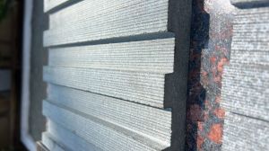 granite ribbed finish tile