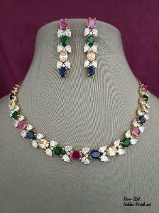 Semi Precious Stone Necklace