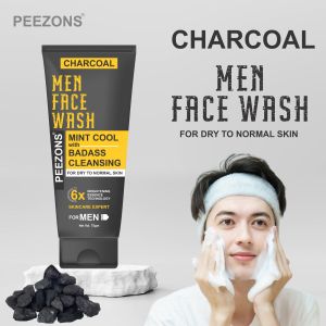 mens face wash charcoal