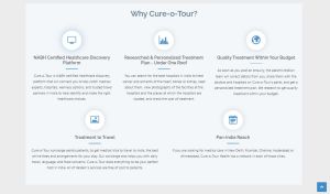 Medical Tourism Software (Cure-o-Tour)