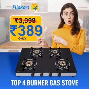 four burner stove