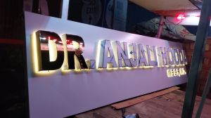 Acrylic letters board