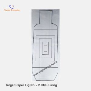 Target Paper Fig No -2 CQB Firing