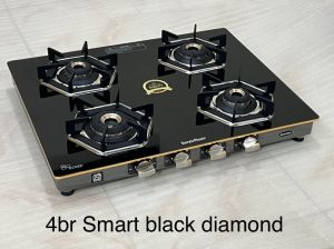 4 Burner Smart Glass Top Gas Stove