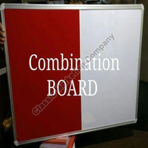 White Board & Red Notice Board Combo