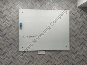 White Magnetic Glass Board