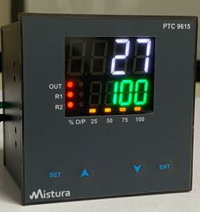 Universal Input PID Temp. Controller (4 + 4 Digit Dual Display)