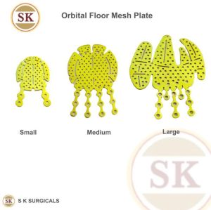 Titanium Orbital Floor Mesh Plates