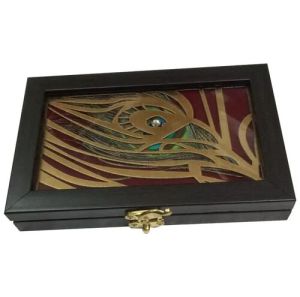 Rectangular Wooden Jewellery Box