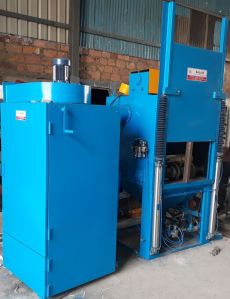 pressure blasting machine for drum and cylinder