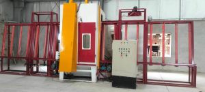 SHEET AND GLASS BLASTING MACHINE