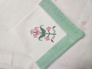 Block Printed Cotton Napkins