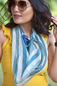 printed georgette scarves