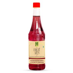 Strawberry Litchi Mocktail Syrup 750ml