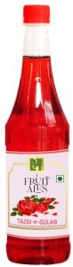 Tazgi e Gulab Rose Sharbat Syrup for Milk Drinks, 750ml