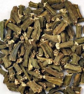 dry okra chips