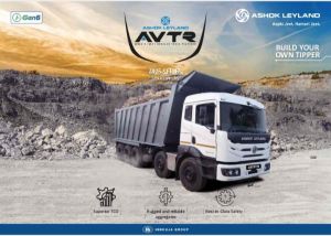 16 tyre ashok leyland tipper