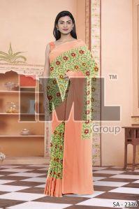 Digital Printed Universe Sarees