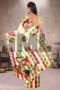 New Printed Akansha Sarees