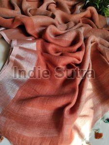 Organic Linen saree