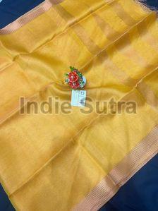 Tussar Tissue Silk Saree