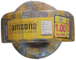 Jamsons Round Cable 2Core 1.00Sqmm 90mtr