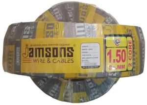 jamsons round cable 2core 1sqmm 90mtr