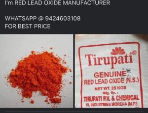 RED LEAD OXIDE NON SETTING