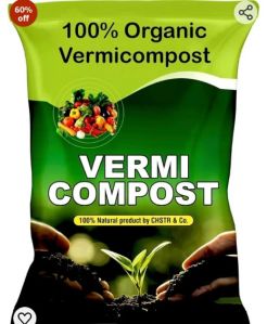 Live earthworm vermicompost