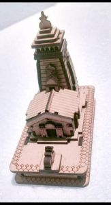 Wooden Temple Model