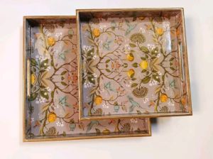 Meena printed trays