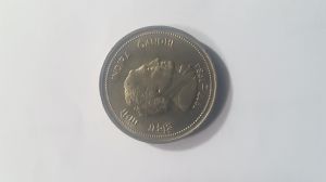 1917-1984 5rupees indira gandhi coin