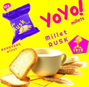 Yoyo Barnyard Millet Rusk 35grams - Millet Snacks