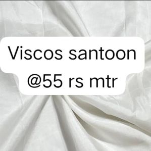 viscos santoon dyeable fabric