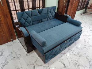 v model sofa cum bed