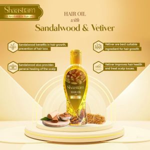 Herbs Infused Hair Oil (Sandalwood & Vetiver)