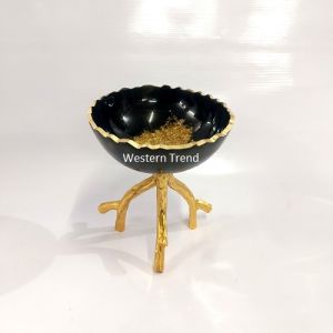 Resin Dryfruits Serving Bowl