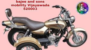 Bajaj avenger 220cc handicapped people motorcycle